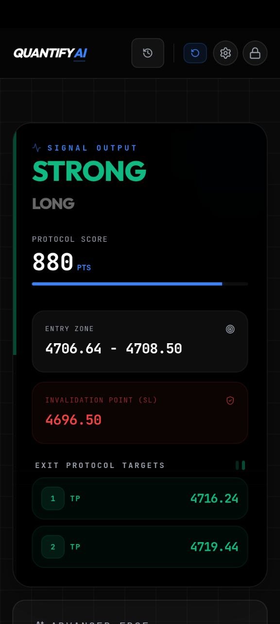 Quantify AI UI